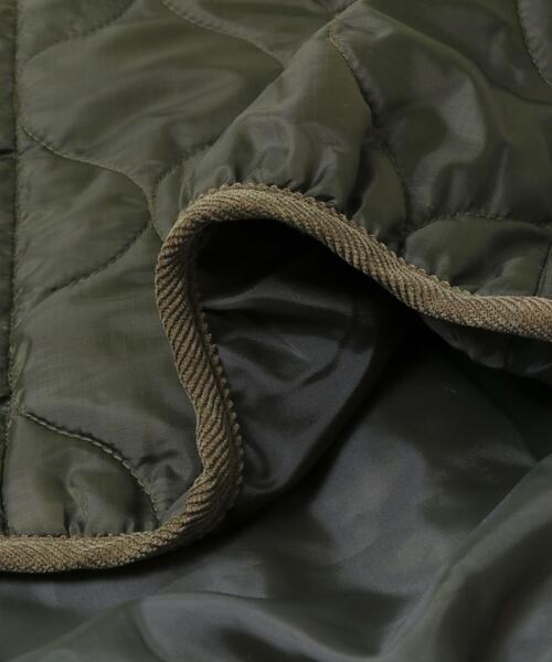 ITEMS URBANRESEARCH（アイテムズ アーバンリサーチ）の「瓢箪キルト中綿ブルゾン（ダウンジャケット/コート・レディース・ホワイト系その他/ブラック/カーキ・FREE）」の20枚目の写真