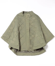 STYLEBLOCK（スタイルブロック）の「ソフトタフタキルティングポンチョ（ダウンジャケット/コート）」