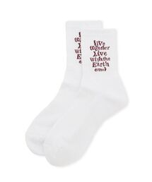 emmi | 【Global warming 】リブソックス(ソックス/靴下)
