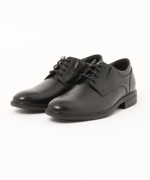 Clarks クラークス STEADWELL LACE【本革】メンズビジネスシューズ ドレスシューズ プレーントゥ(ステッドウェルレース) 26184679 ブラック Clarks クラークス STEADWELL LACE【本革】メンズビジネスシューズ