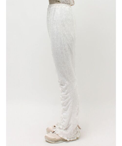 merry jenny(メリージェニー)の「lace panel pants(その他パンツ・レディース・ピンク/ブラック/オフホワイト・FREE)」の11枚目の写真
