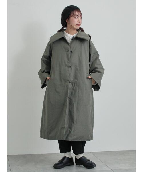 綿ナイロン中綿コート（その他アウター）｜TSUHARU by Samansa Mos2