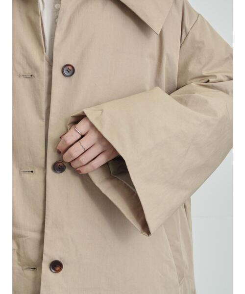 TSUHARU by Samansa Mos2（ツハルバイサマンサモスモス）の「綿ナイロン中綿コート（その他アウター・レディース・ベージュ/グリーン・F）」の13枚目の写真