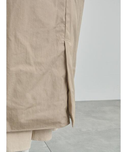 TSUHARU by Samansa Mos2（ツハルバイサマンサモスモス）の「綿ナイロン中綿コート（その他アウター・レディース・ベージュ/グリーン・F）」の16枚目の写真