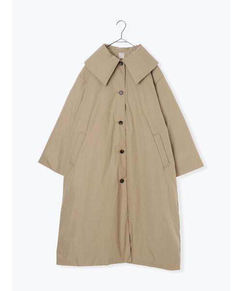 TSUHARU by Samansa Mos2（ツハルバイサマンサモスモス）の「綿ナイロン中綿コート（その他アウター・レディース・ベージュ/グリーン・F）」の8枚目の写真