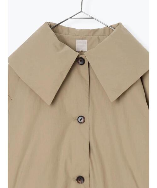 TSUHARU by Samansa Mos2（ツハルバイサマンサモスモス）の「綿ナイロン中綿コート（その他アウター・レディース・ベージュ/グリーン・F）」の10枚目の写真