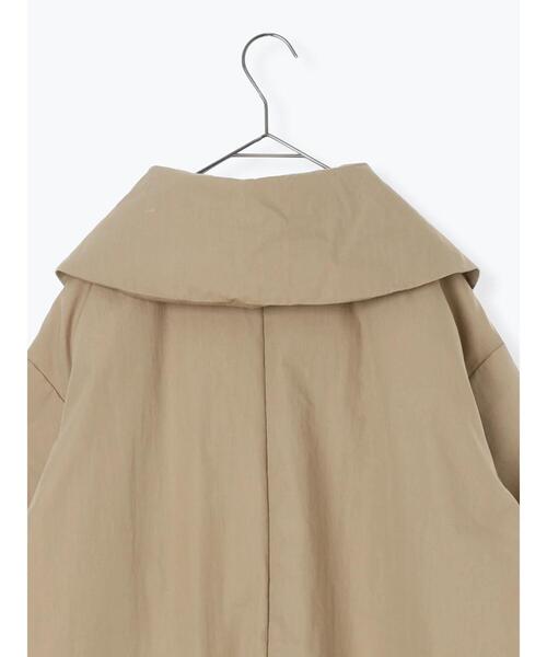 TSUHARU by Samansa Mos2（ツハルバイサマンサモスモス）の「綿ナイロン中綿コート（その他アウター・レディース・ベージュ/グリーン・F）」の4枚目の写真