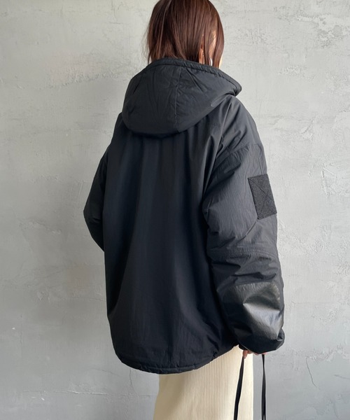【美品】  パーカー ダウン 切替 グレー 6840WB ハイグレード モンスターパーカー│HIGH GRADE MONSTER PARKA（ダウン