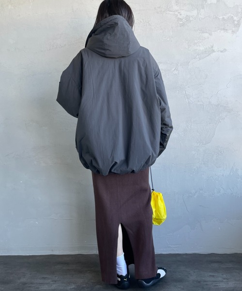 WILD THINGS/ワイルドシングス] ショート モンスターパーカー（ダウン