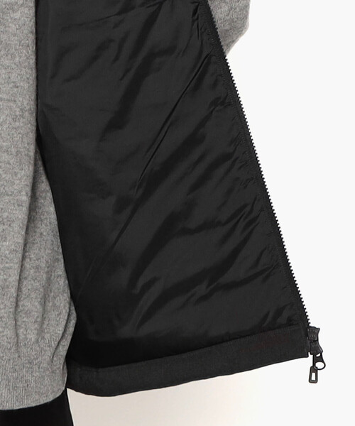 DANTON(ダントン)の「MEN'S WOOL LIKE POLYESTER MIDDLE DOWN STAND COLLAR VEST(その他アウター・メンズ・チャコール/ネイビー・XS/XL/M/S/L/XXL)」の13枚目の写真
