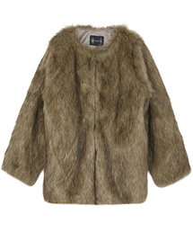 Fur Jacket (FL-046_Gray)