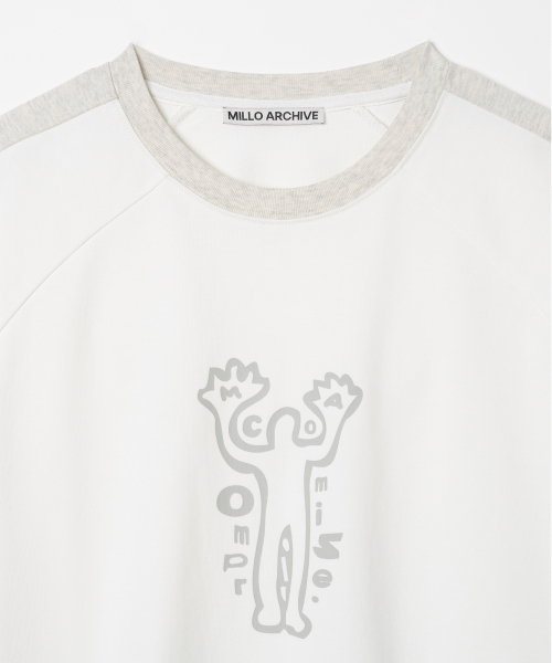 Millo Archive（ミロ アーカイブ）の「ツータイプクランピーロングスリーブ[ホワイト]（Tシャツ/カットソー・メンズ・その他・MEDIUM/LARGE/X-LARGE）」の2枚目の写真