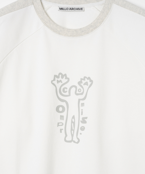 Millo Archive（ミロ アーカイブ）の「ツータイプクランピーロングスリーブ[ホワイト]（Tシャツ/カットソー・メンズ・その他・MEDIUM/LARGE/X-LARGE）」の3枚目の写真