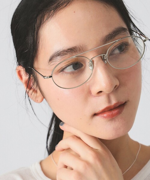 Ray BEAMS(レイビームス)の「A.D.S.R. / メガネ "JEAN"(サングラス・レディース・シルバー/ゴールド・ONE SIZE)」の1枚目の写真