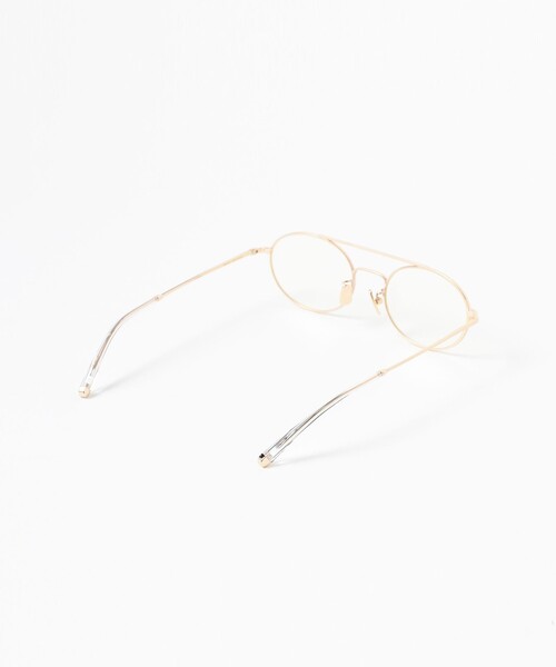 Ray BEAMS(レイビームス)の「A.D.S.R. / メガネ "JEAN"(サングラス・レディース・シルバー/ゴールド・ONE SIZE)」の4枚目の写真