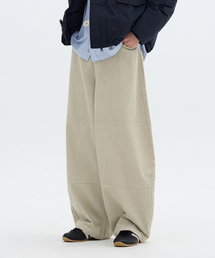 F.ILLUMINATE | ダブルニコーデュロイパンツ-ベージュ(その他パンツ)