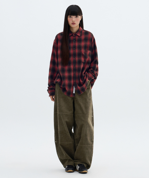 F.ILLUMINATE(フィルミネイト)の「ダブルニコーデュロイパンツ-ベージュ(その他パンツ・メンズ・その他・SMALL/MEDIUM/LARGE)」の5枚目の写真