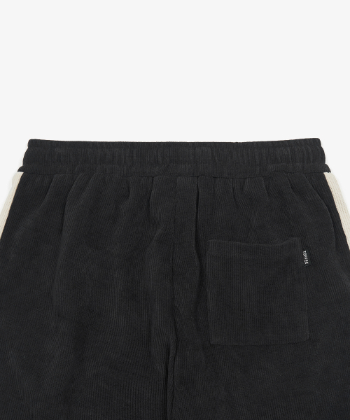 TOFFEE（トフィー）の「GL ダブルサイドライントラックバーティカルパンツ (ブラック)（スウェットパンツ・メンズ・その他・SMALL/MEDIUM/LARGE/X-LARGE）」の4枚目の写真