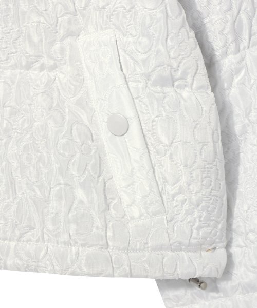 YOUHEE(ユヒ)の「YOUHEE FLOWER CROP DOWN JUMPER WHITE(ダウンジャケット/コート・レディース・その他・FREE)」の6枚目の写真