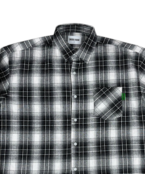 SK8ER ROCK(スケーターロック)の「Vintage Tartan Check Shirt ((Off white))(シャツ/ブラウス・レディース・その他・FREE)」の5枚目の写真