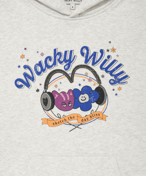 Wacky WiLLy(ワッキーウィリー)の「ウィメンズ リリーアンドレオグラフィック フードパーカー オートミール(パーカー・レディース・その他・SMALL/MEDIUM)」の5枚目の写真