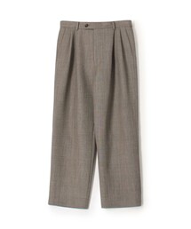 CABaN（キャバン）の「ウールダブルクロス 2タックワイドテーパードパンツ（その他パンツ）」