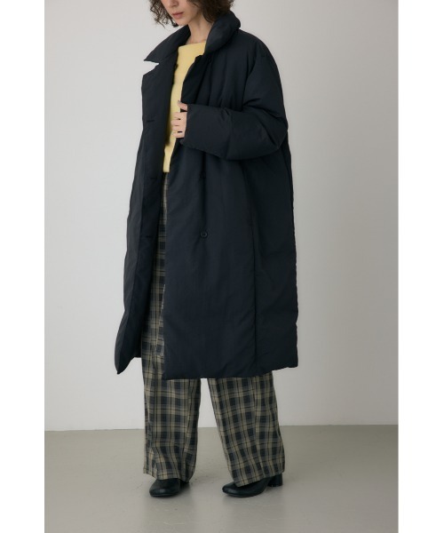 セール】ショールカラーダウンコート 冬服/ロングダウンコート