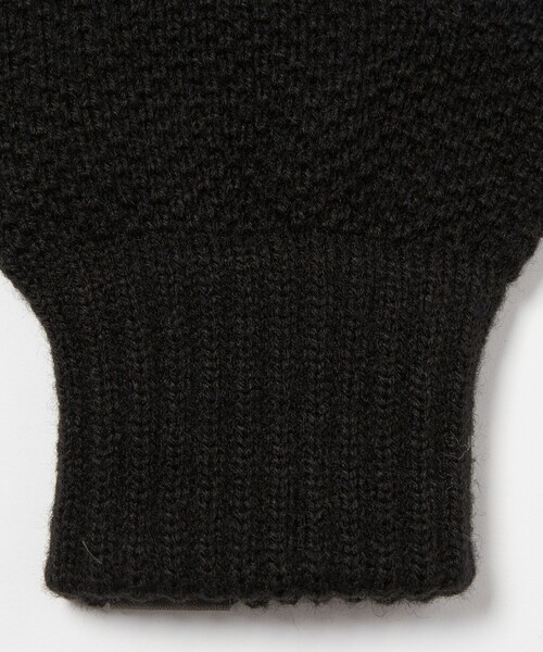 INFIELDER DESIGN（インフィールダーデザイン）の「【別注】＜INFIELDER DESIGN＞ベアー ニット グローブ -タッチスクリーン-（手袋・メンズ・ブラック/グレー系/ダークブラウン/パープル・FREE）」の15枚目の写真