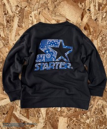 STARTER（スターター）の「【STARTER/スターター】裏起毛 綿タッチ　ピリング防止加工　バックプリント　オーバーサイズトレーナー（スウェット）」