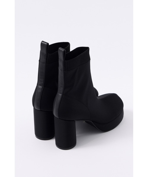 ENFOLD(エンフォルド)の「Socks ブーツ(ブーツ・レディース・ブラック/ベージュ・38/36/37)」の8枚目の写真