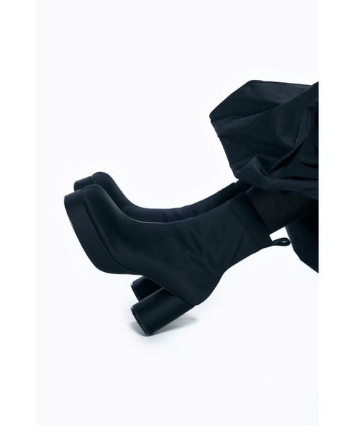 ENFOLD(エンフォルド)の「Socks ブーツ(ブーツ・レディース・ブラック/ベージュ・38/36/37)」の7枚目の写真