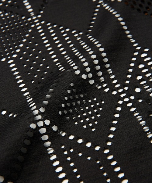 gomme（ゴム）の「バルーンメッシュカーディガン（カーディガン/ボレロ・レディース・ブラック・MEDIUM）」の18枚目の写真