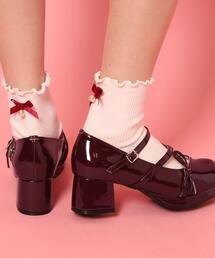 cs T&P（シーエスティーアンドピー）の「バレエコアリボン付きパンプス（パンプス）」