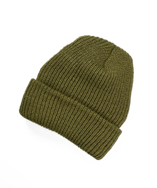 BRONER(ブローナー)の「【PH3】【BRONER/ブローナー】VALUE KNIT CUFF CAPS 22555(ニットキャップ/ビーニー・メンズ・オリーブ・FREE)」の1枚目の写真