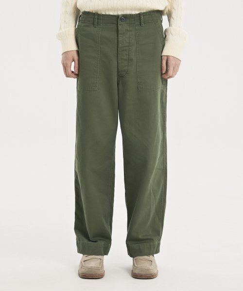 BROWNYARD(ブラウンヤード)の「23FW パティグパンツ、オリーブ(その他パンツ・レディース・その他・4/3/5)」の2枚目の写真