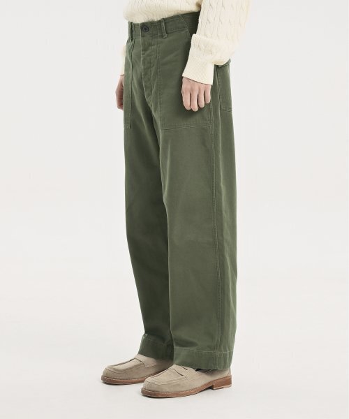 BROWNYARD(ブラウンヤード)の「23FW パティグパンツ、オリーブ(その他パンツ・レディース・その他・4/3/5)」の4枚目の写真