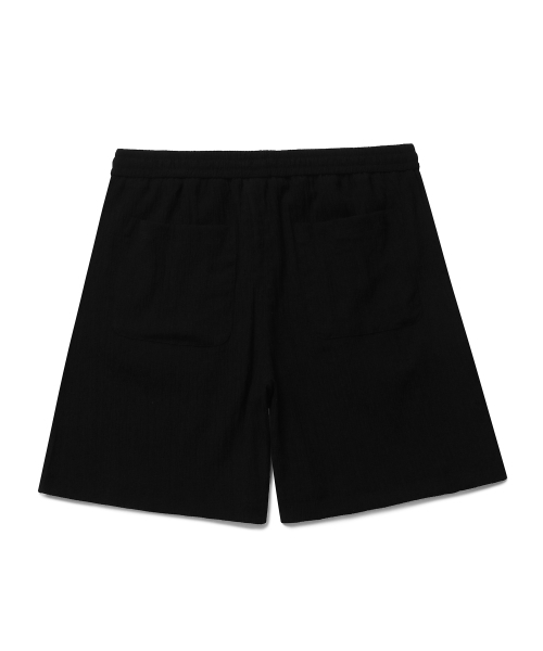 CONNECT KINLOCH（コネクトキンロック）の「クリンクルシアサッカーパンツ（ブラック）（その他パンツ・メンズ・その他・MEDIUM/LARGE/X-LARGE）」の2枚目の写真
