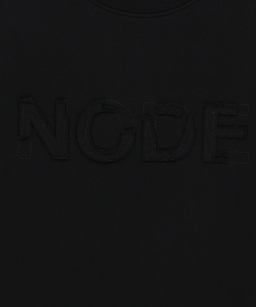 NODE LABS(ノードラボ)の「DEV:7 アプリケロゴスウェットマンツーマン_ブラック(スウェット・レディース・その他・SMALL/MEDIUM/LARGE/X-LARGE)」の5枚目の写真