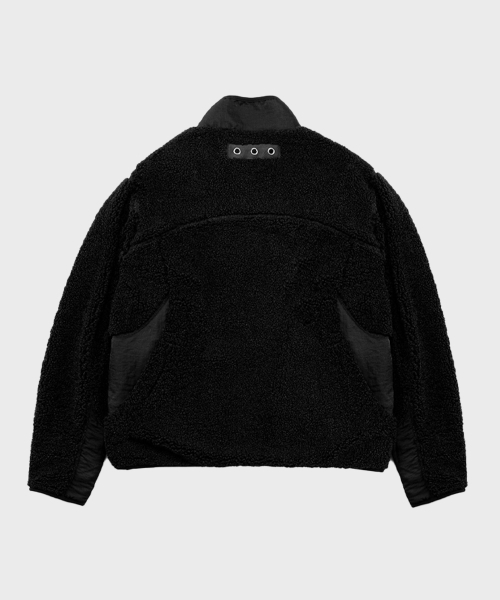 SAINTPAIN(セイントペイン)の「SP シェルパフリースジャケット ブラック(その他アウター・レディース・その他・MEDIUM/LARGE)」の2枚目の写真