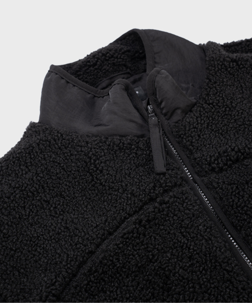 SAINTPAIN(セイントペイン)の「SP シェルパフリースジャケット ブラック(その他アウター・レディース・その他・MEDIUM/LARGE)」の3枚目の写真