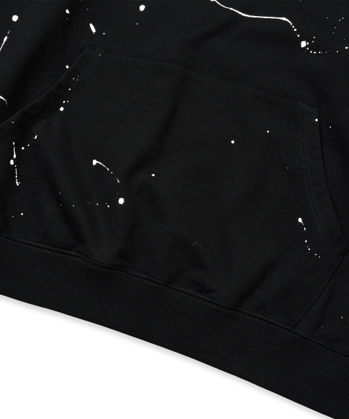 BROWNBREATH（ブラウンブレス）の「PAINTED HOODIE - BLACK（パーカー・レディース・その他・X-LARGE/LARGE/MEDIUM/SMALL）」の8枚目の写真