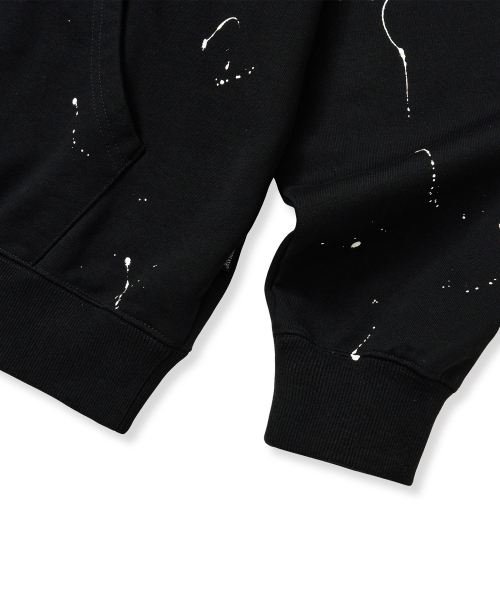 BROWNBREATH（ブラウンブレス）の「PAINTED HOODIE - BLACK（パーカー・レディース・その他・X-LARGE/LARGE/MEDIUM/SMALL）」の9枚目の写真