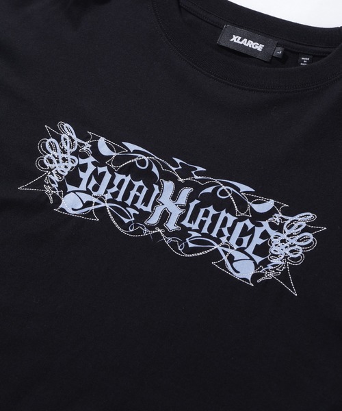 XLARGE(エクストララージ)の「LAYERED L/S TEE(Tシャツ/カットソー・メンズ・ブラック/ブラウン/グリーン・S/M/L/XL)」の11枚目の写真