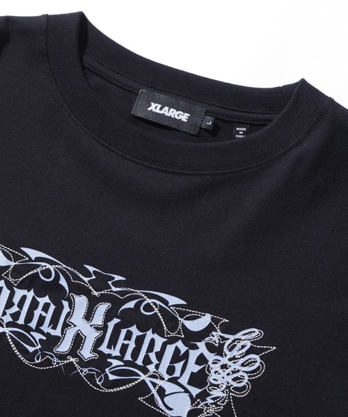 XLARGE(エクストララージ)の「LAYERED L/S TEE(Tシャツ/カットソー・メンズ・ブラック/ブラウン/グリーン・S/M/L/XL)」の12枚目の写真