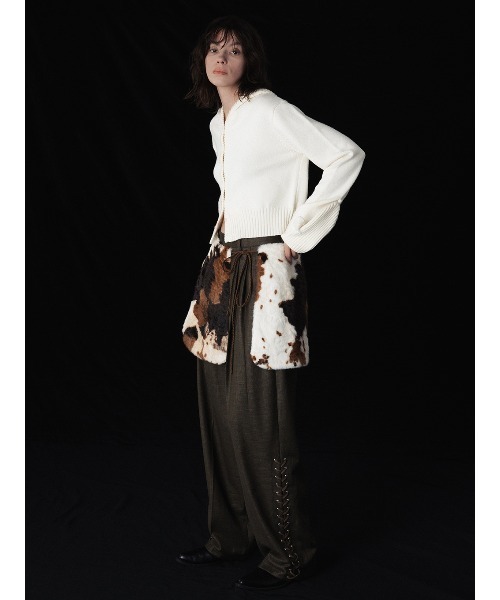 LACE UP BARREL PANTS（スラックス）｜ELCHELE（エルチェレ）の