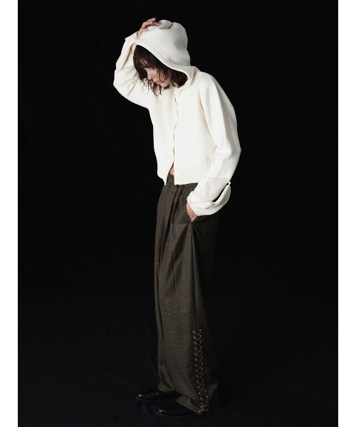 LACE UP BARREL PANTS（スラックス）｜ELCHELE（エルチェレ）の