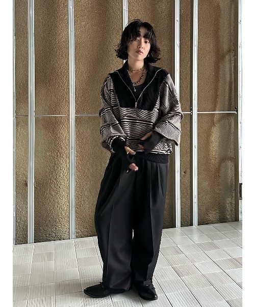 LACE UP BARREL PANTS（スラックス）｜ELCHELE（エルチェレ）の