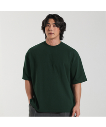 スタンダードルーズフィット無地Tシャツ