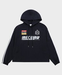 スロースポーティナイロンフードパーカー_ネイビー