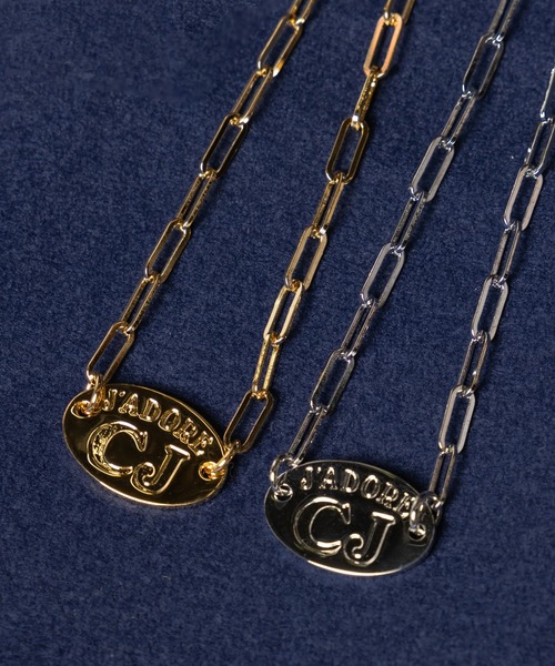 アクセサリー Chocolate Jesus CJ Logo pendant J'ADORE CJ PENDANT（ネックレス）｜Chocolate Jesus （チョコレート